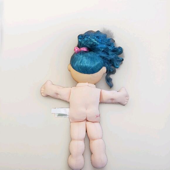 Cabbage Patch Kids Jazwares Blue Hair Soft Body Doll 14” CPK Xavier Roberts - Picture 6 of 8